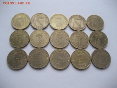 10 рублей ГВС. Курск,Белгород,Орел- из оборота - монеты 936