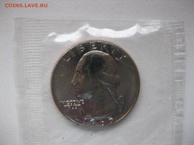 АМЕРИКА, 25 центов 1965 год (запайка) до 28.01.15г - IMG_1493.JPG