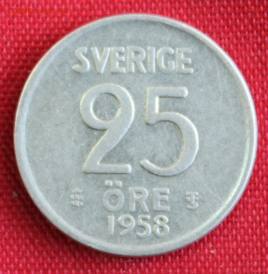 С 1 руб. ШВЕЦИЯ 25 эре 1958г.  до 1.02.15г. в 22-00 - IMG_3507.JPG