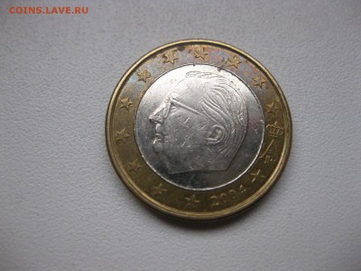 БЕЛЬГИЯ,1 евро 2004г(биметалл)!до 28.01.2015 - IMG_1604.JPG