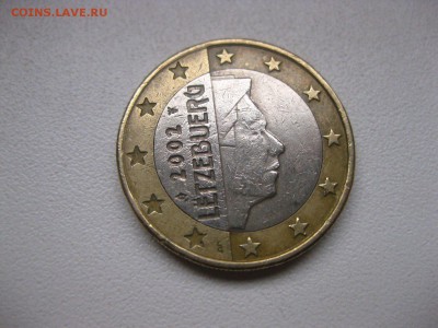 ЛЮКСЕМБУРГ,1 евро 2002г(биметалл)!до 28.01.2015 - IMG_1606.JPG