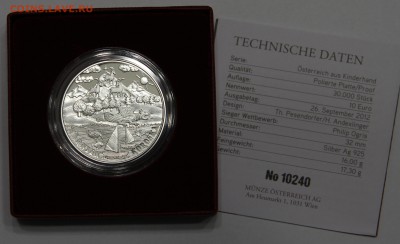 10 евро Австрия 2012 Каринтия Соколиная охота PROOF до 29.01 - ак2