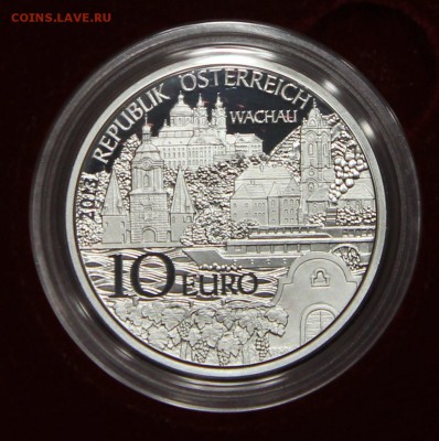 10 евро Австрия 2013 Нижняя Австрия Вахау PROOF до 29.01 - ан4