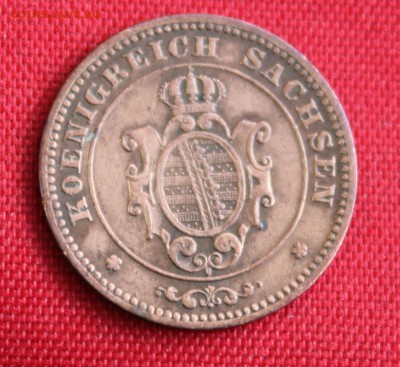С 1 руб.САКСОНИЯ 1 пфенниг 1868г. до 2.02.15г. в 22-00 - IMG_3565.JPG