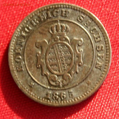 С 1 руб. САКСОНИЯ 1 новый грош 1865г. до 2.02.15г. в 22-00 - IMG_3423.JPG