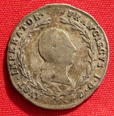 С 1 руб. АВСТРИЙСКАЯ ИМПЕРИЯ 5 крейцеров 1820г. А до 2.02.15 - IMG_3449.JPG