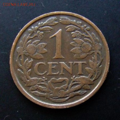 3 - Нидерланды 1 цент (1929) Р