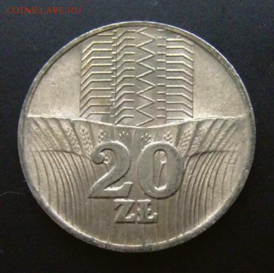 3 - Польша 20 злотых (1974) «Нива» Р