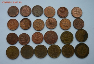 ГДР,ФРГ пфенниги 39 шт.  до 03.02.15г 22.00 мск - P1020663.JPG