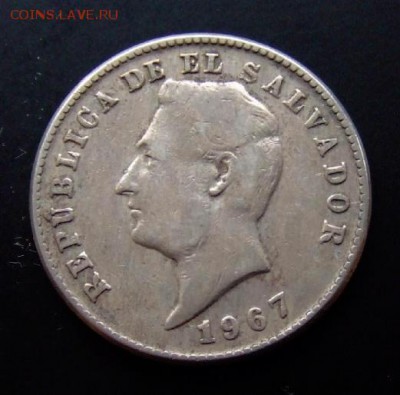 3 - Сальвадор 10 сентаво (1967) А