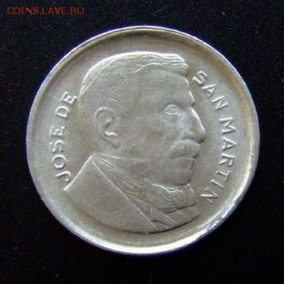 3 - Аргентина 5 сентаво (1956) Хосе де Сан Мартин  А