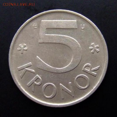 3 - Швеция 5 крон (1978) Р