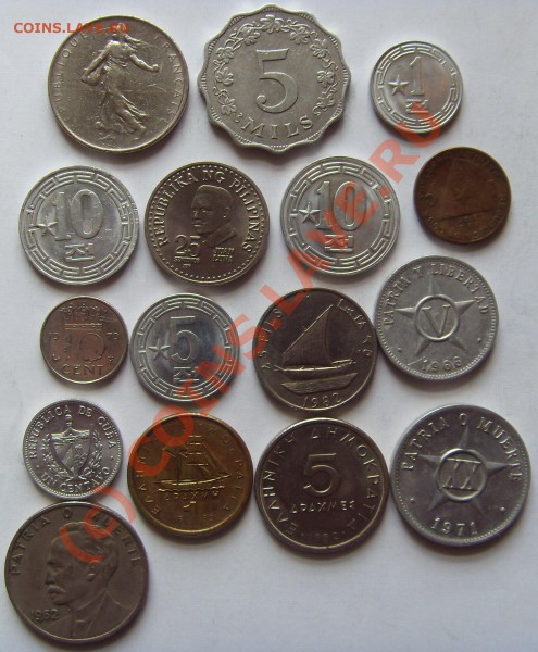 иностранные монетки до 25.05.10г 22-00 мск - 1