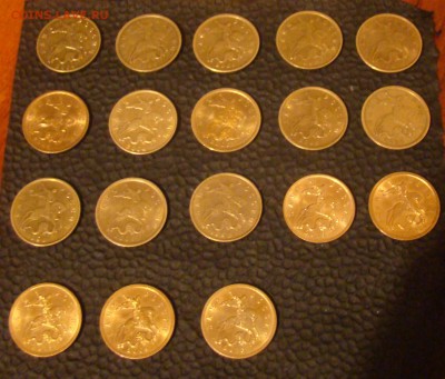 50 коп в штемп блеске 18 штук; 1999сп-2 шт;97 сп-1шт - 14