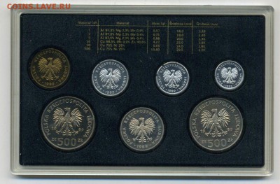 Польша годовой набор 1989 г. пруф - 80