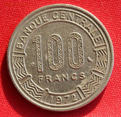 С 1 руб.ГАБОН 100 франков  1972г. АНТИЛОПЫ  до 4.02.15г.в 22 - IMG_3387.JPG
