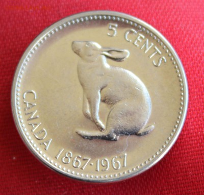 С 1 руб. КАНАДА 5с 1967г. юбилейная  ЗАЯЦ  до 4.02.15г. в 22 - IMG_3315.JPG