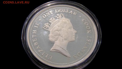 150 лет железным дорогам Австралии 1 доллар Острова Кука - DSC00536.JPG