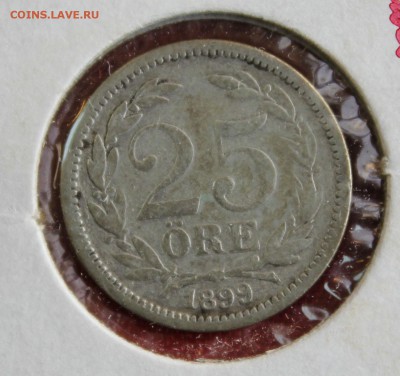 С 1 руб. ШВЕЦИЯ 25 эре 1899г.В ХОЛДЕРЕ до 4.02.15г. в 22-00 - IMG_3485.JPG