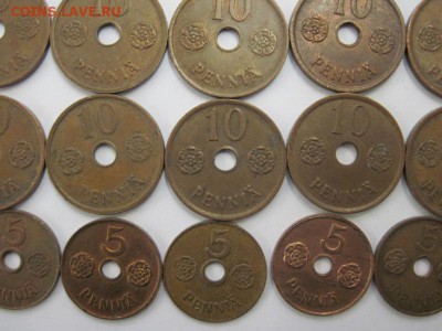 5 и 10 пенни 1941-43 Финляндия 20 шт. до 02.02.15 - IMG_1643.JPG