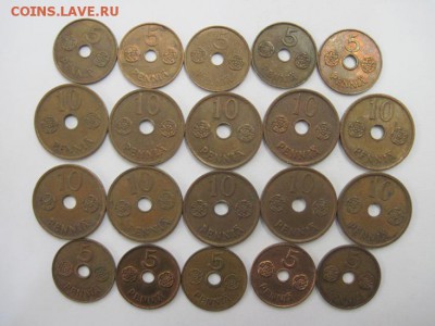5 и 10 пенни 1941-43 Финляндия 20 шт. до 02.02.15 - IMG_1639.JPG
