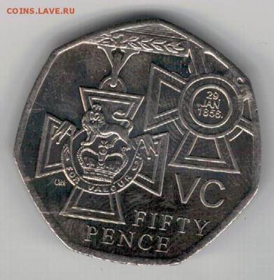 Великобритания 50 пенсов 2006 Ордена до 02.02 в 22ч (А702) - 4-в2006А1