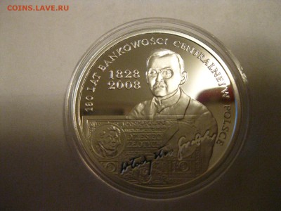 ПОЛЬША,10 злотых 2009г(180 лет ЦБ Польши)до 31.01.2015 - IMG_1689.JPG
