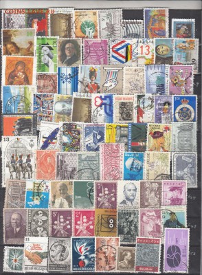 Марки Бельгия гашеные 173шт (разные) - 197