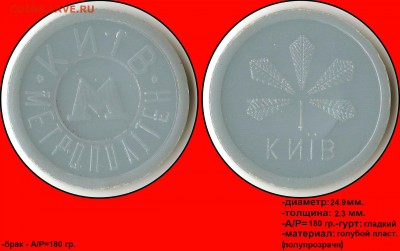 Браки на жетонах метро - Київ метрополітен - КИЇВ (переворот 180 гр.)