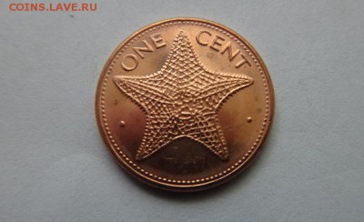 БАГАМСКИЕ О-ВА 1 цент aUNC до 3.02. 22.00 мск. - 44