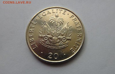 ГАИТИ 20 сентим aUNC до  3.02. 22.00 мск. - 52
