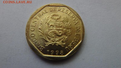 ПЕРУ 5 сентимо aUNC до 3.02. 22.00 мск. - 74