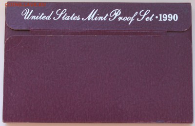 США. Годовой набор 1990. ПРУФ. - 66
