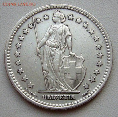 2 франка 1944 - швейцария - P1110939.JPG