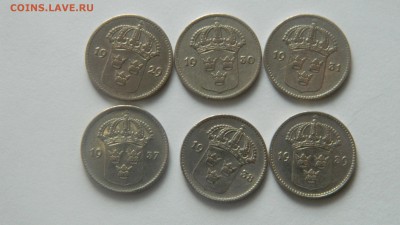 Швеция  10 орэ  6 монет. до 1.02.2015 г. 21:00 МСК - Изображение 046