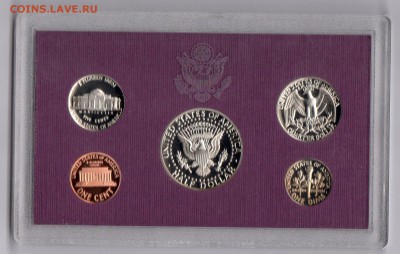 * Банковский набор США Пруф.с сертификатом 1991г. - img008