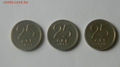 Швеция 25 орэ 3 монеты. до 1.02.2015 г. 21:00 МСК - Изображение 052