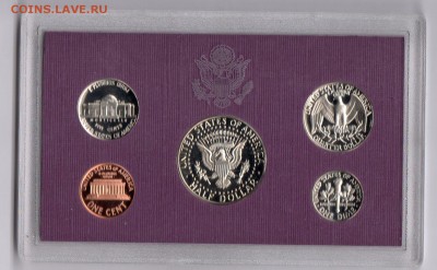 * Банковский набор США Пруф.с сертификатом 1990г. - img011
