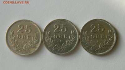 (3)Швеция 25 орэ 3 монеты. до 1.02.2015 г. 21:00 МСК - Изображение 064