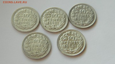 Нидерланды 10 центов 5 монет до 1.02.2015 г. 21:00 МСК - Изображение 084