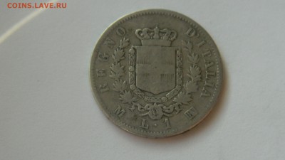 Италия 1 лира 1867 г. до 1.02.2015 г. 21:00 МСК - Изображение 100