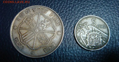 100 песет 1966 Испания, серебро 800 с рубля! С БОНУСОМ! - DSC00476.JPG