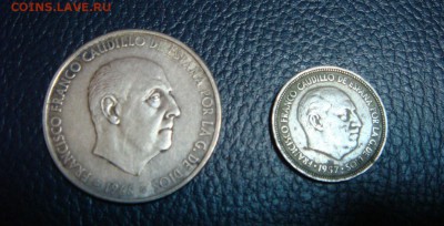 100 песет 1966 Испания, серебро 800 с рубля! С БОНУСОМ! - DSC00475.JPG