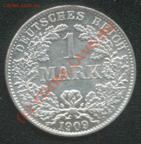 1 марка Германия 1909 A (сохран!) до 24.05.10 23:00М - 2-1