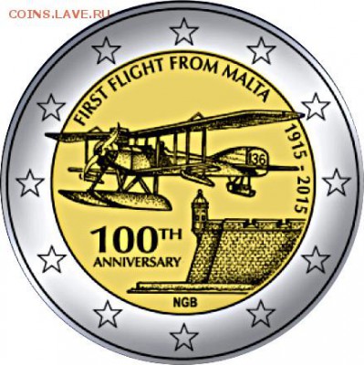 Юбилейные и памятные 2 евро 2011 - ... гг - 2eumalta15