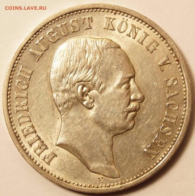 Германия. 3 марки.Саксония 1910. Хорошая до 05.02.2015 в 22 - 3марк_1.JPG