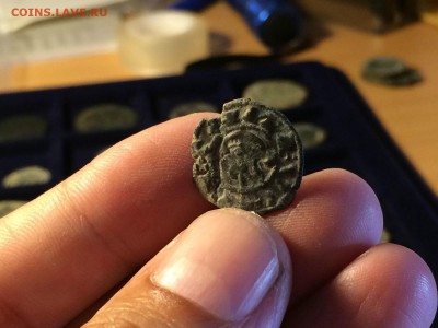 денеро Альфонс I "Воитель" (1104-1134) кор.Арагон - $_57 (24).JPG
