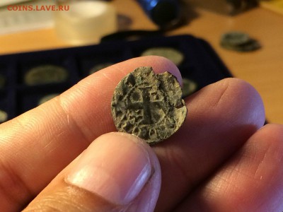 денеро Альфонс I "Воитель" (1104-1134) кор.Арагон - $_57 (22).JPG