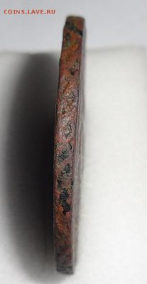 2 коп 1759 г ( перечекан) - 2 коп перечек гурт (2).JPG