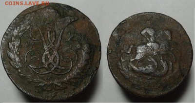 2 коп 1759 г ( перечекан) - 2 коп перечекан (2).JPG
